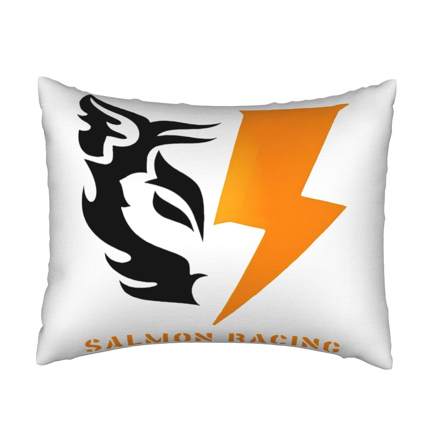 【SALMON RACING】 Plush pillowcase, made of high-quality short plush, does not shed, feels soft and comfortable, skin-friendly and durable, specially designed for racing games and events