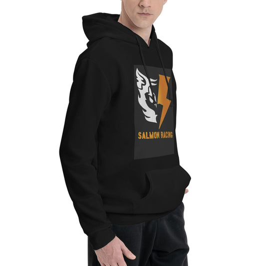 【SALMON RACING】Men's hooded sweatshirt, soft and comfortable to the touch, special clothing for racing games