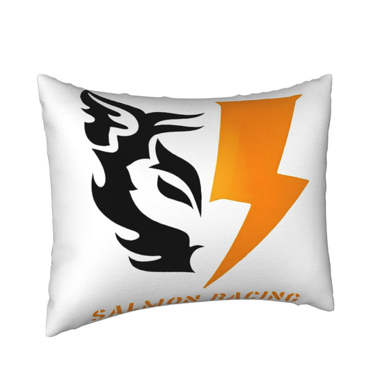 【SALMON RACING】 Plush pillowcase, made of high-quality short plush, does not shed, feels soft and comfortable, skin-friendly and durable, specially designed for racing games and events