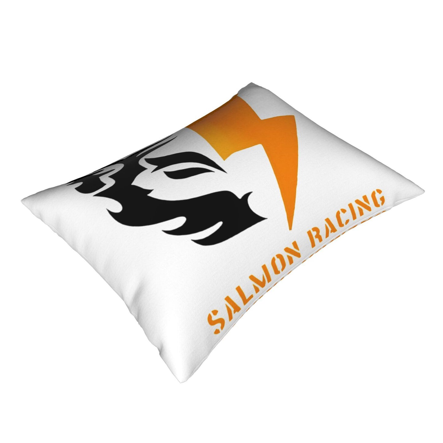 【SALMON RACING】 Plush pillowcase, made of high-quality short plush, does not shed, feels soft and comfortable, skin-friendly and durable, specially designed for racing games and events