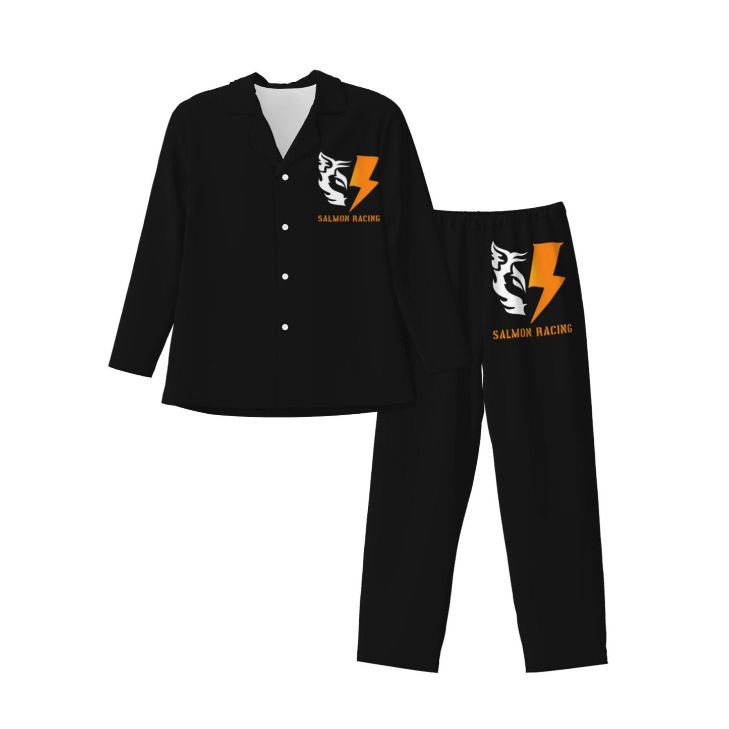【SALMON RACING】Men's long-sleeved suit, comfortable fabric, soft, breathable, skin-friendly, specially designed for racing games